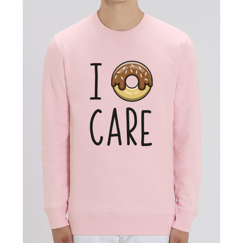 Sweat Unisexe - I donut care - Cotton Pink / XS - Unisexe>Sweatshirts