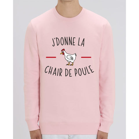 Sweat Unisexe - Jdonne la chair de poule - Cotton Pink / XS - Unisexe>Sweatshirts