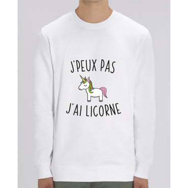 Sweat Unisexe - Jpeux pas jai licorne - White / XS - Unisexe>Sweatshirts