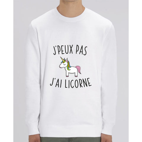 Sweat Unisexe - Jpeux pas jai licorne - White / XS - Unisexe>Sweatshirts