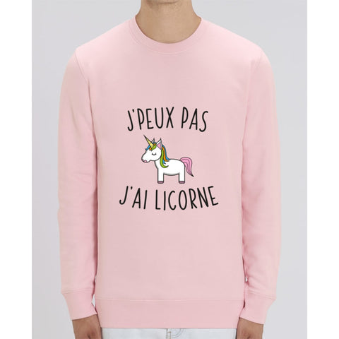 Sweat Unisexe - Jpeux pas jai licorne - Cotton Pink / XS - Unisexe>Sweatshirts