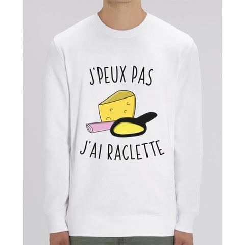 Sweat Unisexe - Jpeux pas jai raclette - White / XS - Unisexe>Sweatshirts