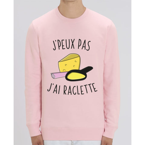 Sweat Unisexe - Jpeux pas jai raclette - Cotton Pink / XS - Unisexe>Sweatshirts