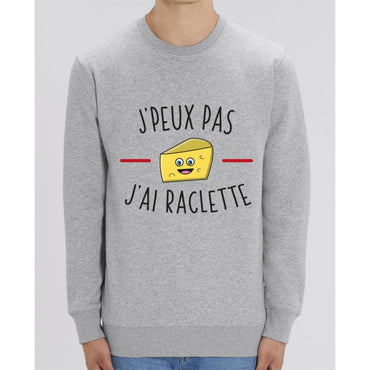 Sweat Unisexe - Jpeux pas jai raclette S2 - Heather Grey / XXS - Unisexe>Sweatshirts