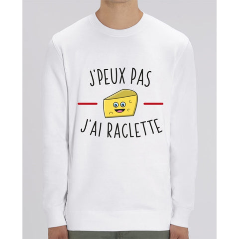 Sweat Unisexe - Jpeux pas jai raclette S2 - White / XS - Unisexe>Sweatshirts