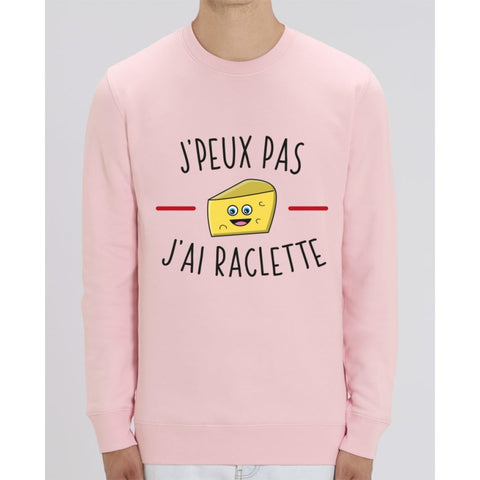 Sweat Unisexe - Jpeux pas jai raclette S2 - Cotton Pink / XS - Unisexe>Sweatshirts
