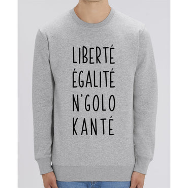 Sweat Unisexe - Liberté Égalité Ngolo Kanté - Heather Grey / XXS - Unisexe>Sweatshirts