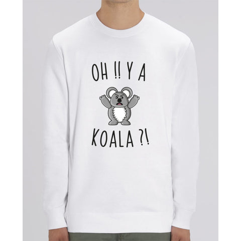 Sweat Unisexe - Oh y a koala - White / XS - Unisexe>Sweatshirts