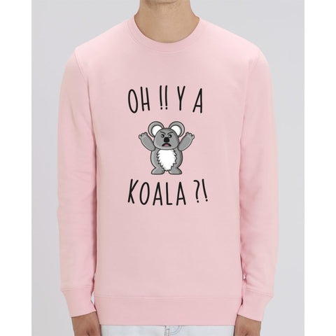 Sweat Unisexe - Oh y a koala - Cotton Pink / XS - Unisexe>Sweatshirts