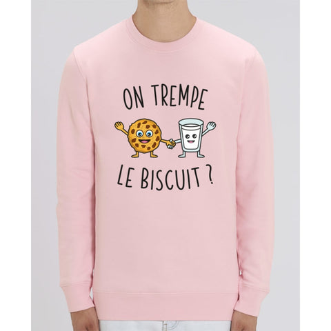 Sweat Unisexe - On trempe le biscuit - Cotton Pink / XS - Unisexe>Sweatshirts