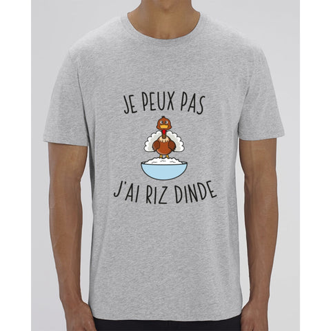 T-Shirt Homme - Jpeux pas jai riz dinde - Heather Grey / XXS - Homme>Tee-shirts
