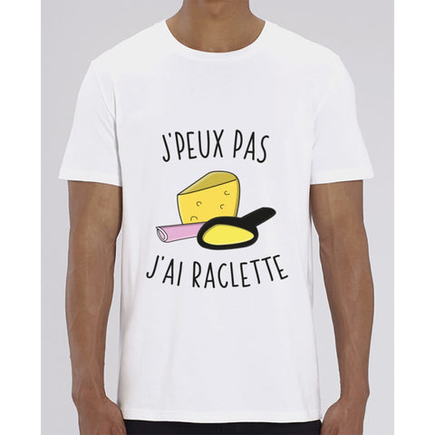 T-Shirt Homme - Jpeux pas jai raclette - White / XXS - Homme>Tee-shirts