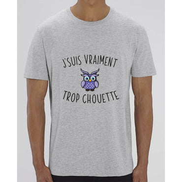 T-Shirt Homme - Jsuis vraiment trop chouette - Heather Grey / XXS - Homme>Tee-shirts