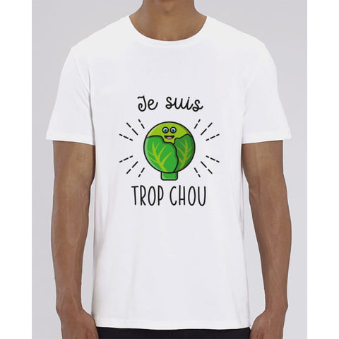 T-Shirt Homme - Je suis trop chou - White / XXS - Homme>Tee-shirts