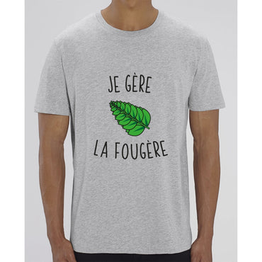 T-Shirt Homme - Je gère la fougère - Heather Grey / XXS - Homme>Tee-shirts