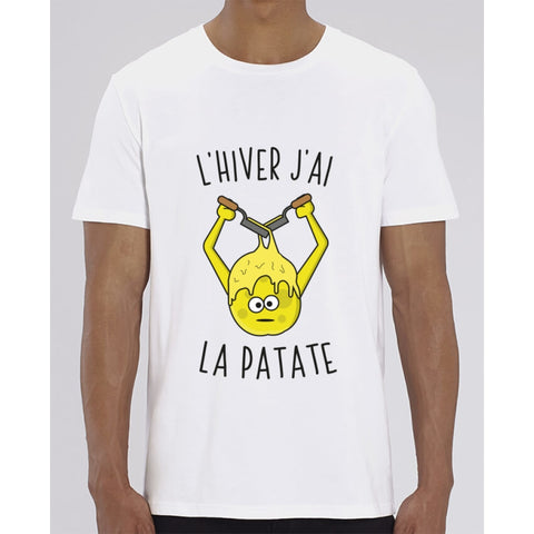 T-Shirt Homme - Lhiver jai la patate - White / XXS - Homme>Tee-shirts