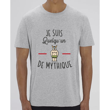 T-Shirt Homme - Je suis quelquun de mythique - Heather Grey / XXS - Homme>Tee-shirts