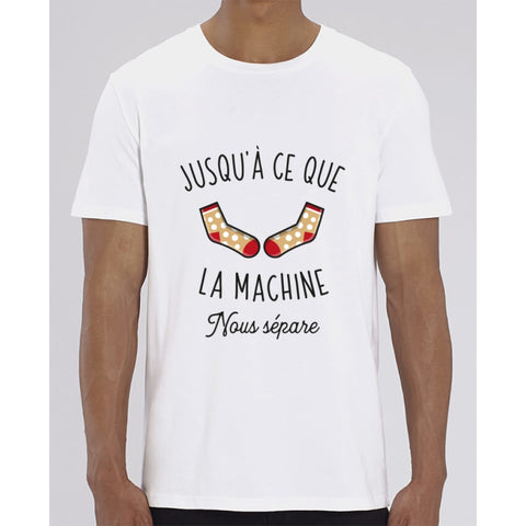 T-Shirt Homme - Jusquà ce que la machine nous sépare - White / XXS - Homme>Tee-shirts