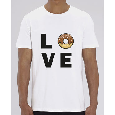 T-Shirt Homme - Love Donut - White / XXS - Homme>Tee-shirts