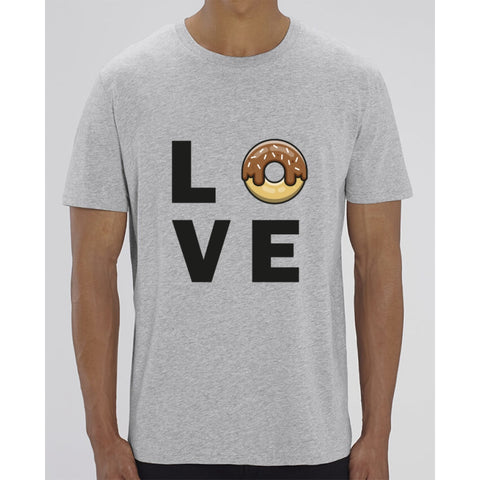 T-Shirt Homme - Love Donut - Heather Grey / XXS - Homme>Tee-shirts