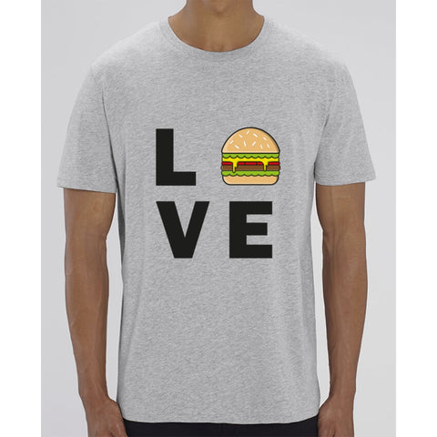 T-Shirt Homme - Love Hamburger - Heather Grey / XXS - Homme>Tee-shirts