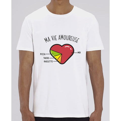 T-Shirt Homme - Ma vie amoureuse - White / XXS - Homme>Tee-shirts