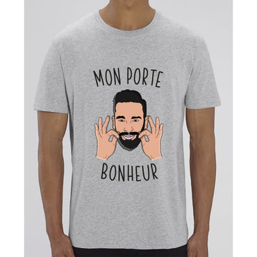 T-Shirt Homme - Mon porte bonheur - Heather Grey / XXS - Homme>Tee-shirts
