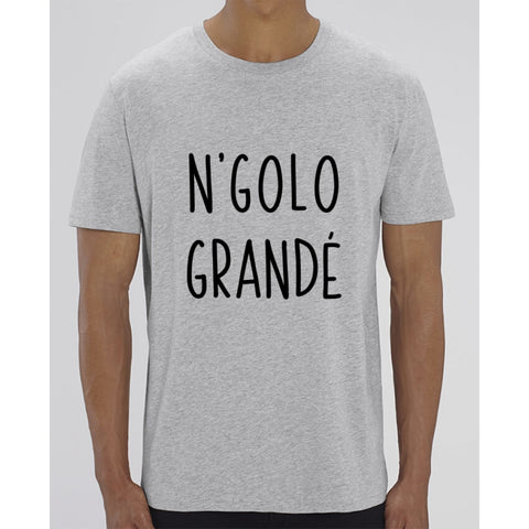 T-Shirt Homme - Ngolo Grandé - Heather Grey / XXS - Homme>Tee-shirts