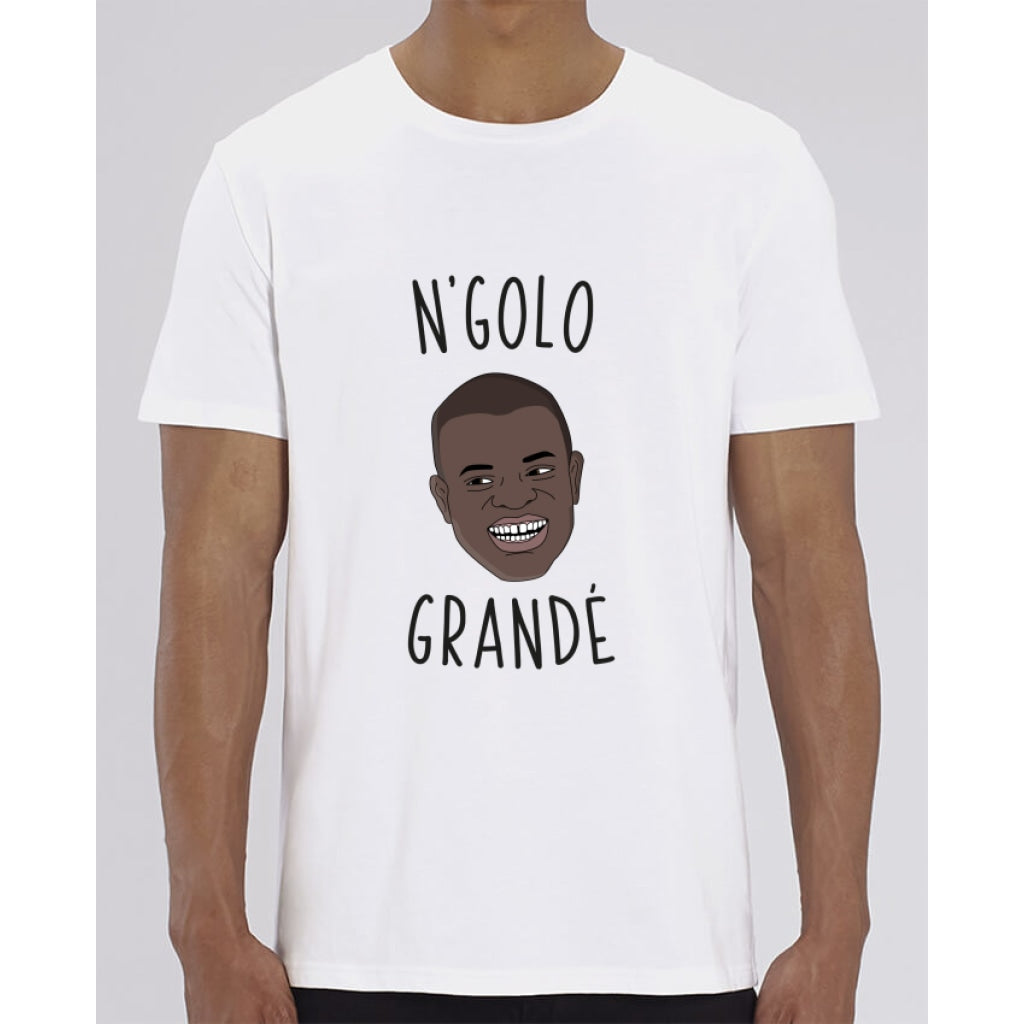 T-Shirt Homme - Ngolo Grandé Illustration - White / XXS - Homme>Tee-shirts