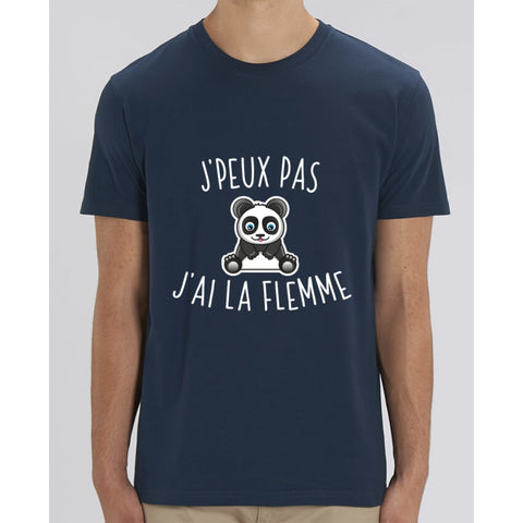 T-Shirt Homme - Jpeux pas jai la flemme - French Navy / XXS - Homme>Tee-shirts