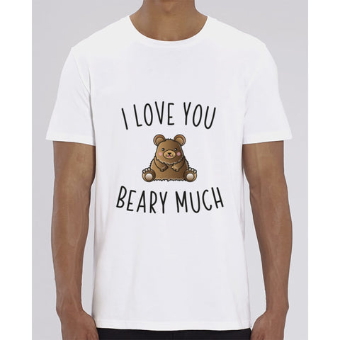 T-Shirt Homme - I love you beary much - White / XXS - Homme>Tee-shirts