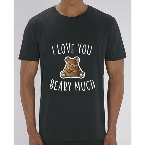 T-Shirt Homme - I love you beary much - Black / XXS - Homme>Tee-shirts