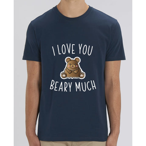 T-Shirt Homme - I love you beary much - French Navy / XXS - Homme>Tee-shirts
