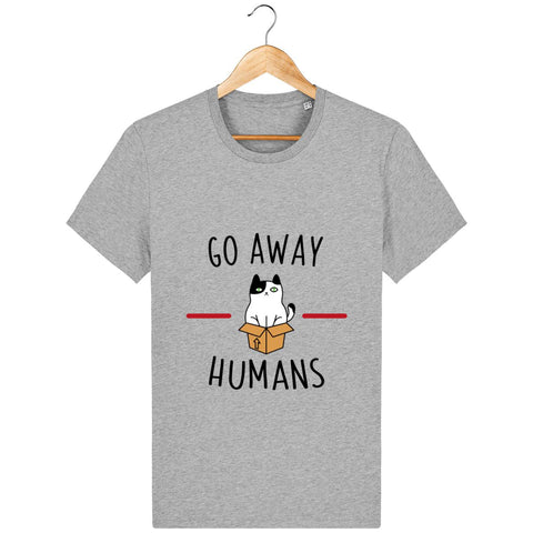 T-Shirt Homme - Go away humans