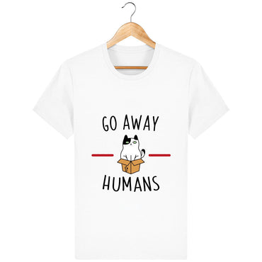 T-Shirt Homme - Go away humans
