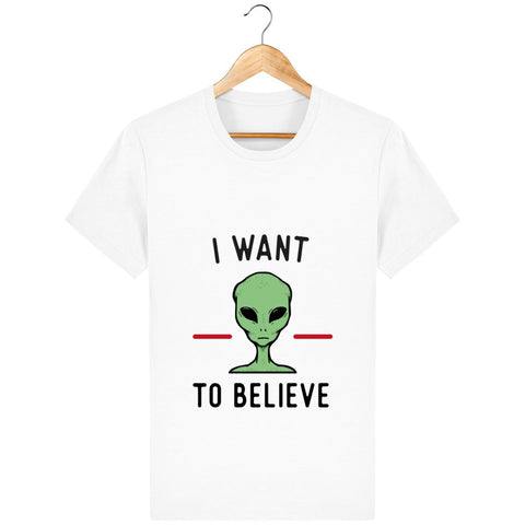 T-Shirt Homme - I want to believe