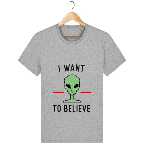 T-Shirt Homme - I want to believe