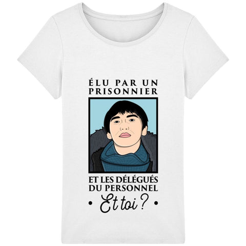 T-shirt Femme - Élu par un prisonnier - White / XXS - Femme>Tee-shirts