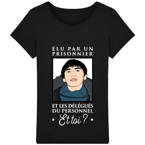T-shirt Femme - Élu par un prisonnier - Black / XXS - Femme>Tee-shirts