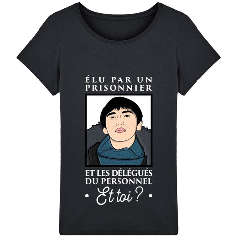 T-shirt Femme - Élu par un prisonnier - Navy / XXS - Femme>Tee-shirts