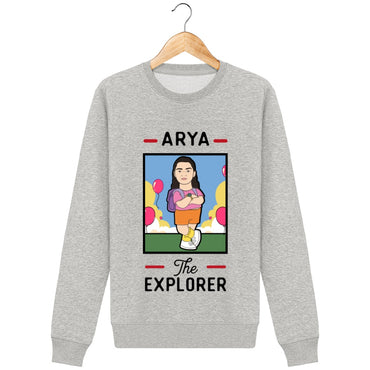 Sweat Unisexe - Arya lexploratrice - Heather Grey / XS - Unisexe>Sweatshirts