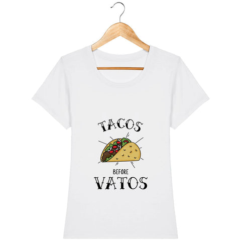 T-shirt Femme - Tacos before vatos