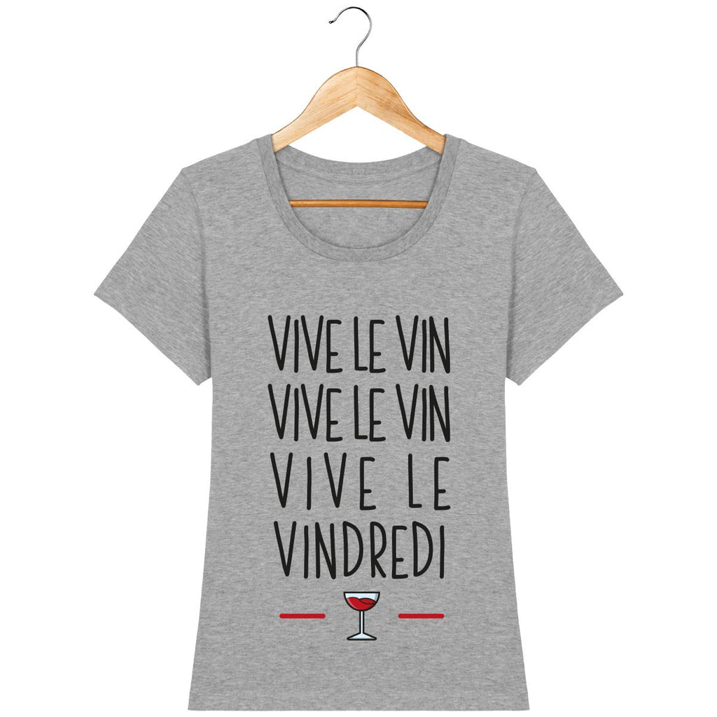 T-shirt Femme - Vive le vin