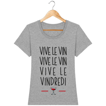 T-shirt Femme - Vive le vin