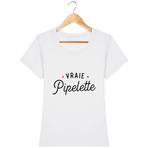 T-shirt Femme - Vraie pipelette