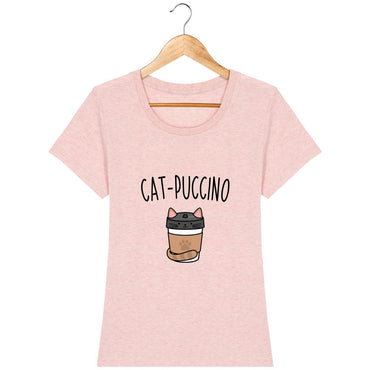 T-shirt Femme - Cat puccino