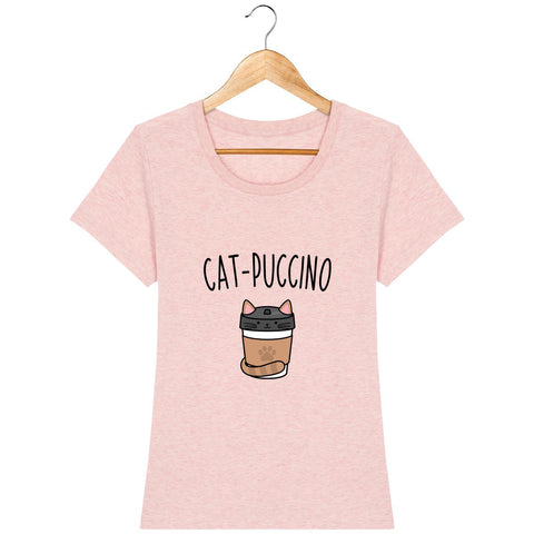T-shirt Femme - Cat puccino