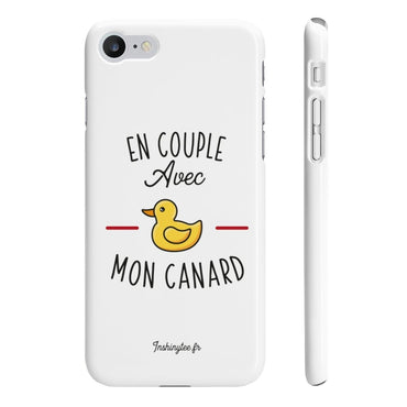 Coque Smartphone - En Couple Avec Mon Canard - Inshinytee