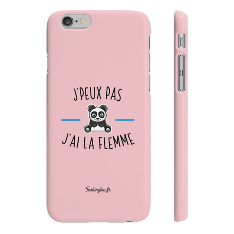 Coque Smartphone R - J'Peux Pas J'ai La Flemme - Inshinytee