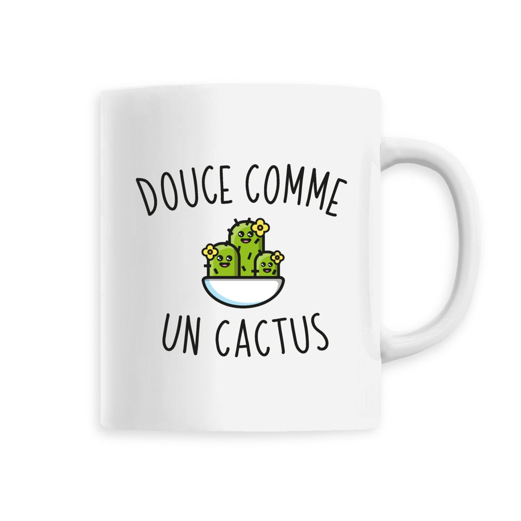 Mug en céramique - Douce comme un cactus